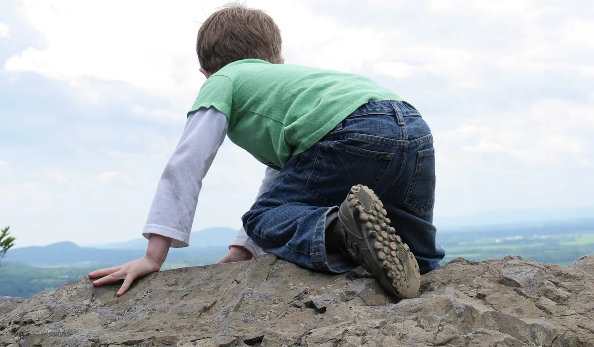 Rock climbing for kids
