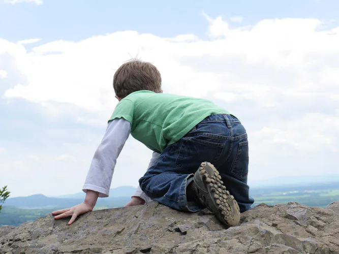 Rock climbing for kids