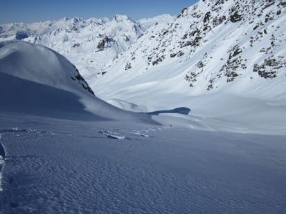 Ski freeride avec un guide à Val d'Isère et Tignes