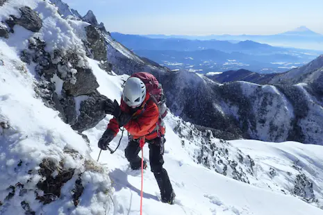 Winter Mountaineering on Mt Yatsugatake