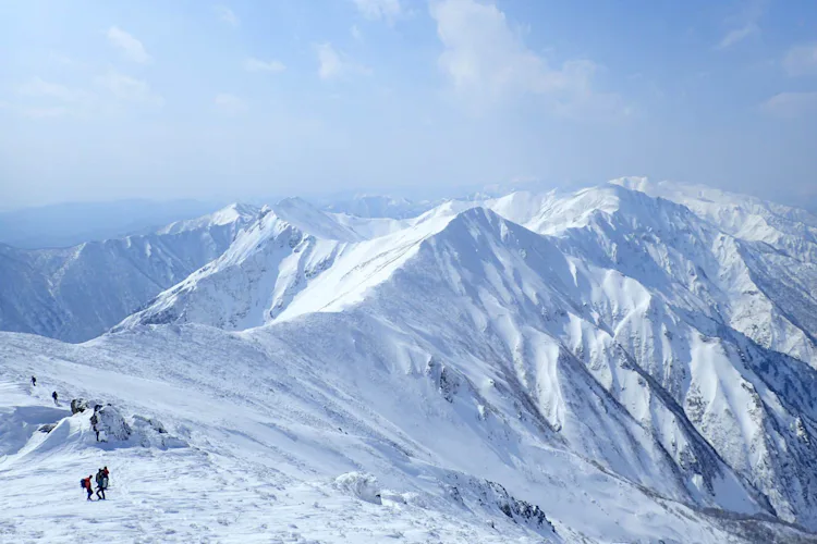 Freeride skiing in Niigata / Gunma with a local IFMGA guide