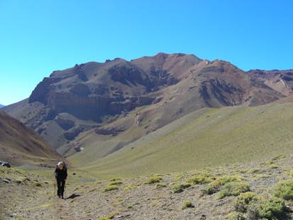 Ascent to 4.350m Cerro Penitentes