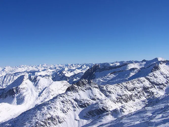 Skiing in the Pyrenees