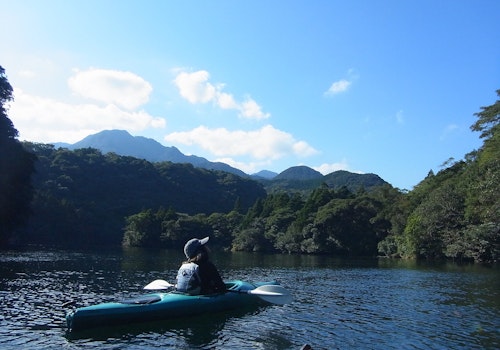 Kayaking Anbo River in Yakushima