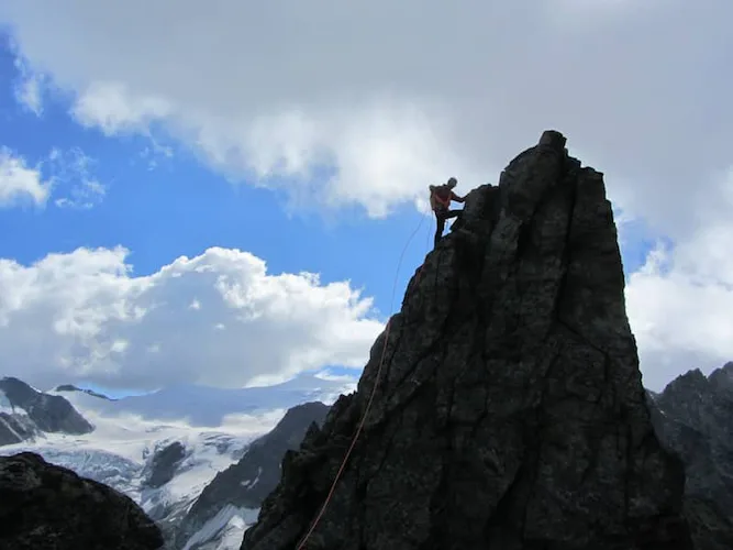 Climbing in Val d'Anniviers