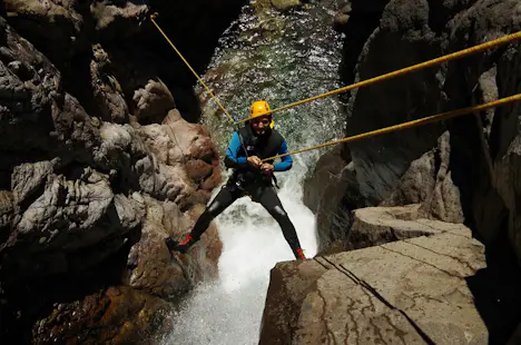 Canyoning in Arroyo Lopez, Bariloche
