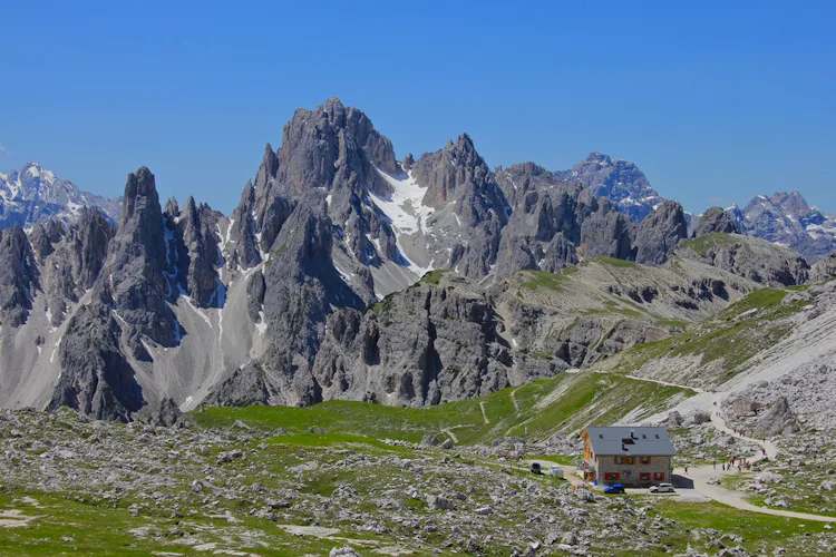 Dolomites hut to hut guided hiking tour