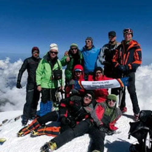 Summit of Mt Elbrus