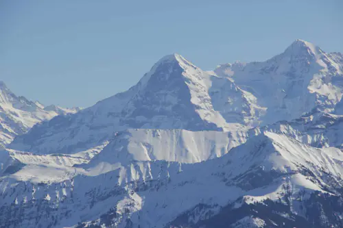 Ascenso al Monte Eiger, arista de Mittellegi