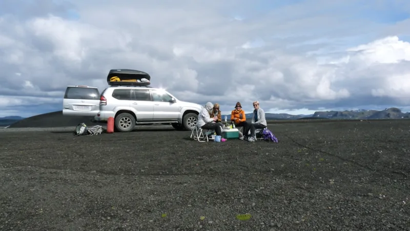 Hiking guided tour in the south of Iceland