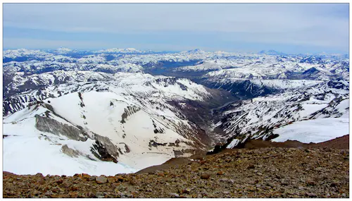 Ascent to Domuyo Volcano, Patagonia