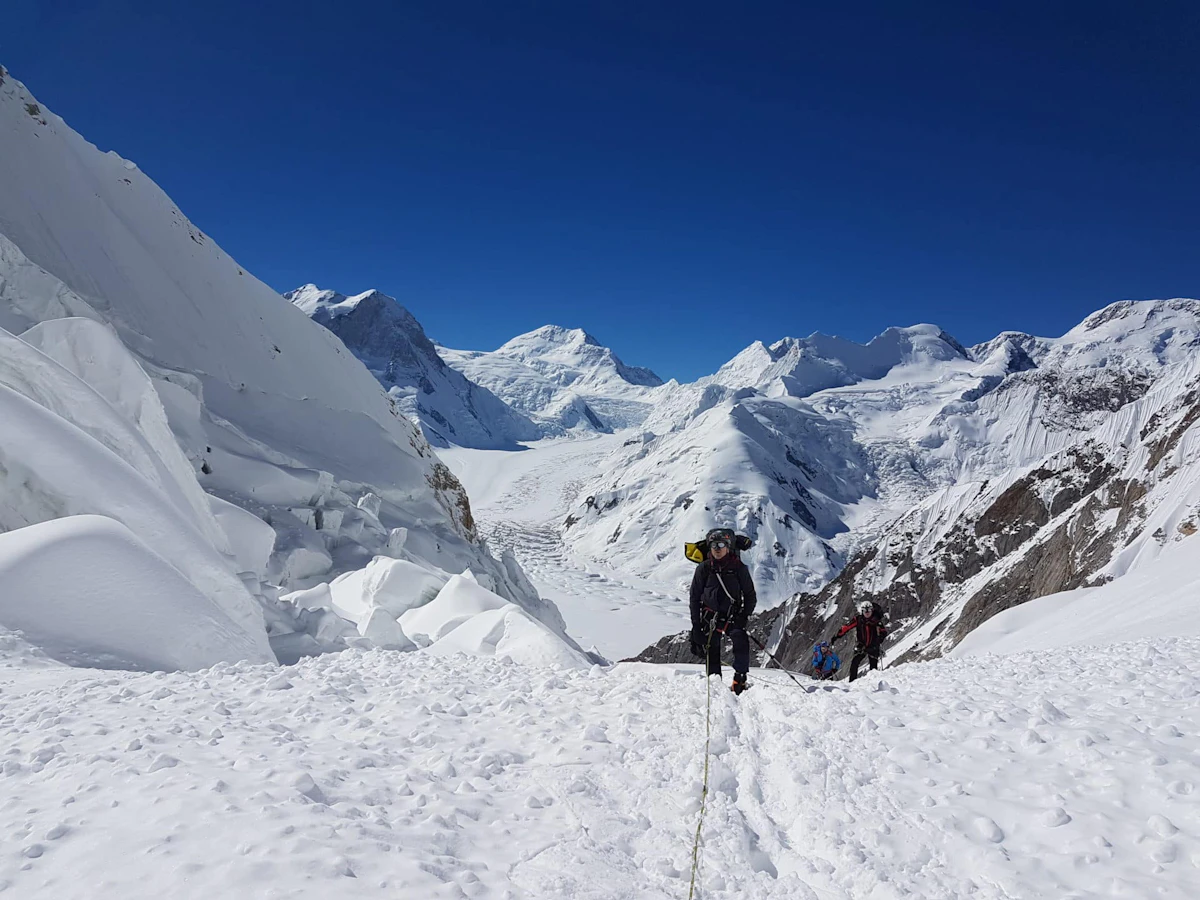 Climbing Khan Tengri 2