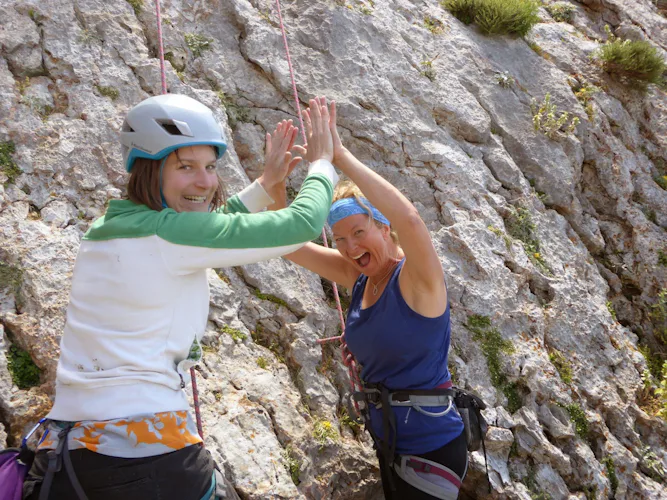 Rock climbing in Kalymnos