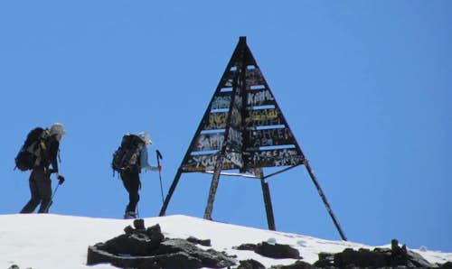 Climbing Mount Toubkal in the Atlas