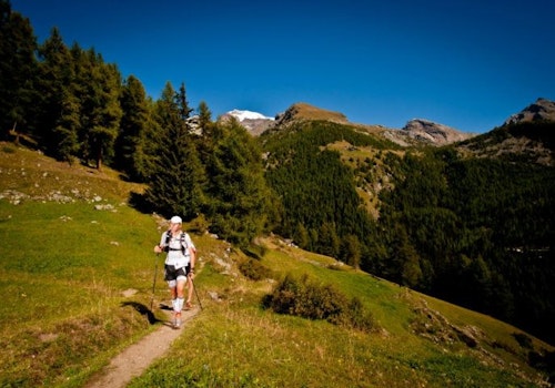 Trail running Haute Route des Geants
