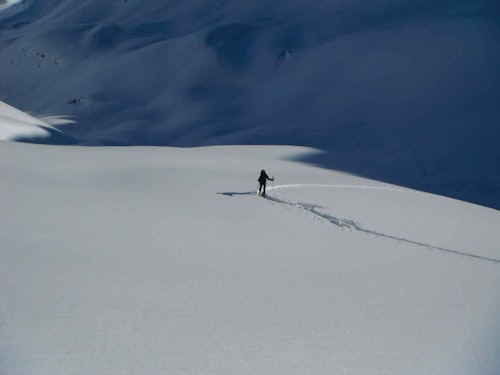 Ski touring in the Beaufortain