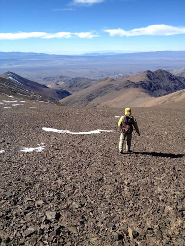 Hiking Bauchazeta (5200 m) in Argentina