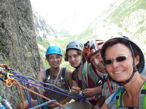 Rock climbing in Cerces and Ecrins