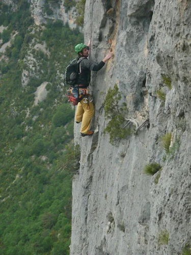 Rock climbing in the Verdon Gorges 1