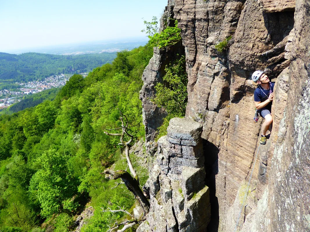 Black forest rock climbing Baden Baden