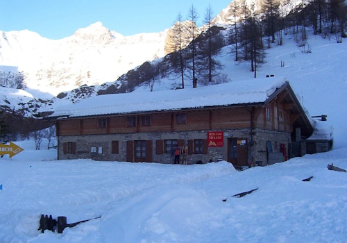 Ski touring in Val Varaita in Piemont