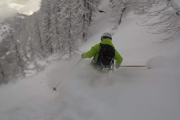 Ski touring in Puy Saint Vincent and Pelvoux