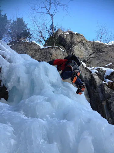 Ice climbing in the Ecrins and Queyras