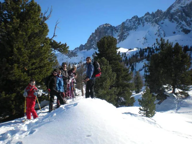 Snowshoeing in the Queyras