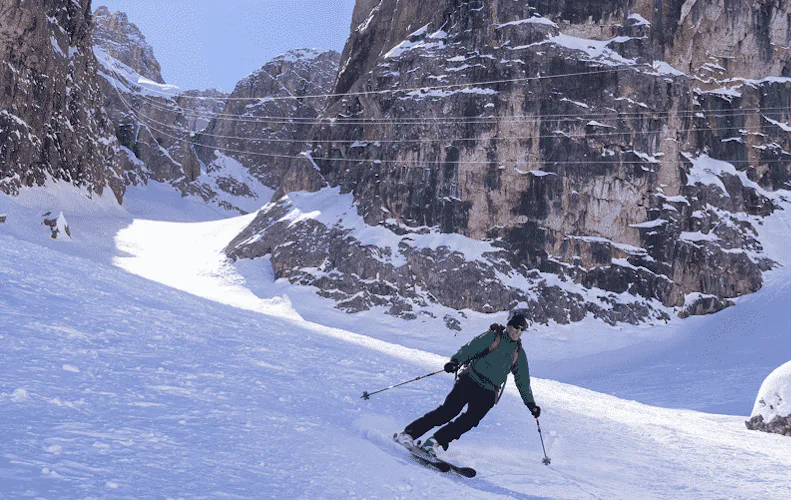 Dolomites Haute Route off-piste and ski touring trip