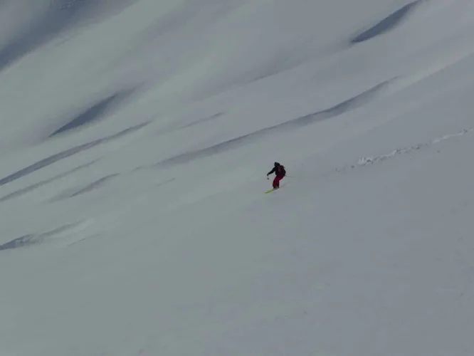 Jura guided ski touring