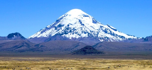 Ascent to Nevado Sajama, 6548m