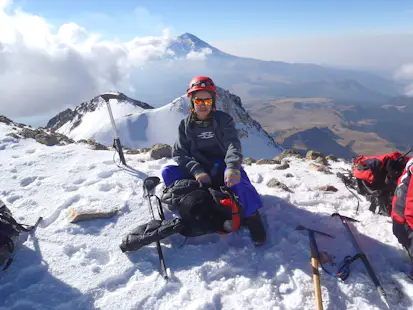 Ascension de 2 jours au volcan Iztaccihuatl 5286m