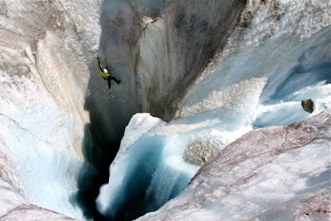 Guided Ice climbing in the Alps