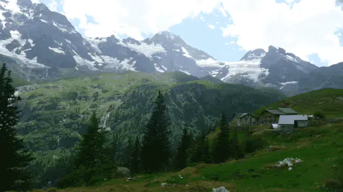 Bernese Alps, Matterhorn and Lake Geneva