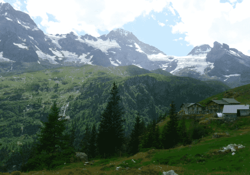 Bernese Alps, Matterhorn and Lake Geneva