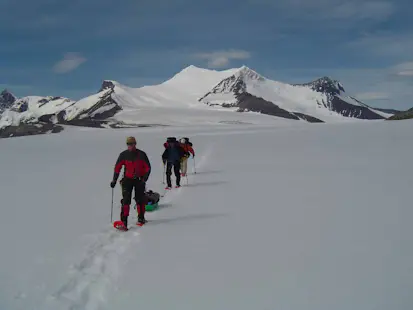 Ascent to Gorra Blanca, El Chalten