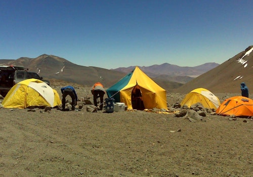 Ascent to Cerro Incahuasi in Catamarca, Argentina