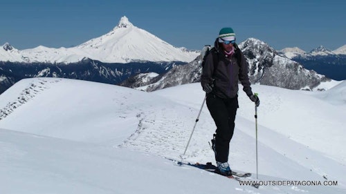 Ski touring in Baguales and Volcanoes