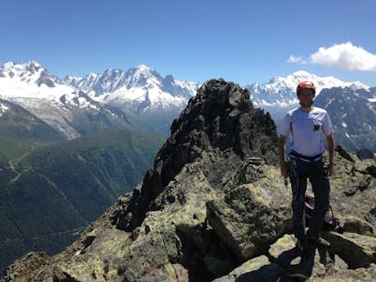 Escalade et alpinisme avec un guide dans les Alpes