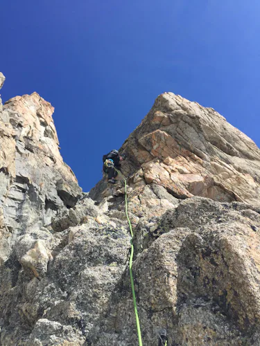 Guided climbing tours in the Alps