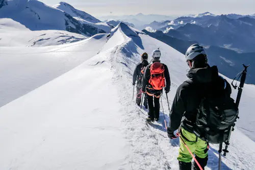 Travesía de montañismo de 5 días en Monte Rosa