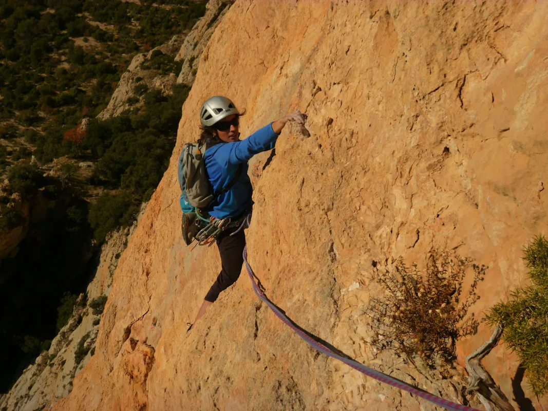 Rock climbing in the Pyrenees | France
