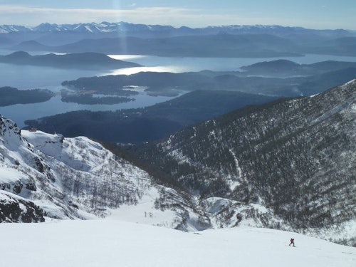 Ski touring in Cerro López, Bariloche
