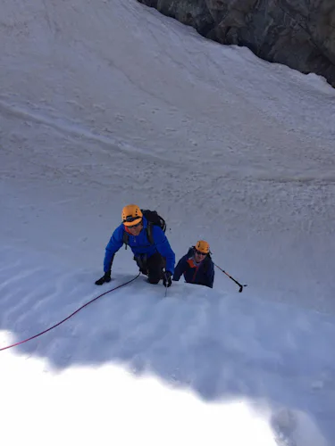Traverse of the South “Tête du Replat” in Oisans