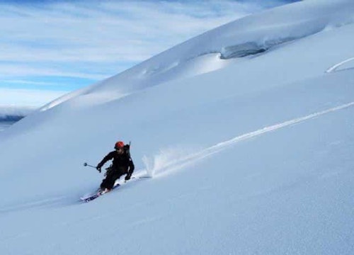 Ski de randonnée à Qupa, Cordillera Blanca
