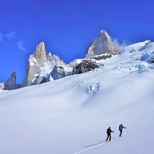 Off-piste and ski touring in Patagonia