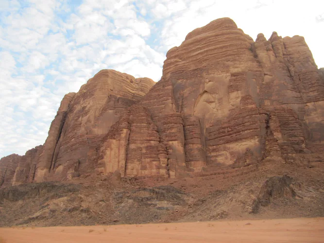 Rock climbing in Sinai and Wadi Rum