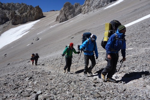 Aconcagua summit 360-degree circuit