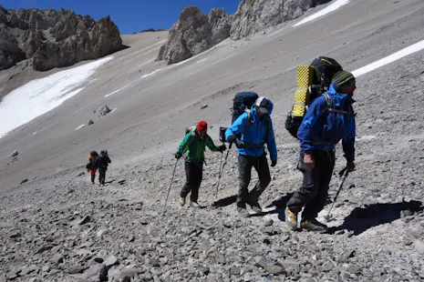 Aconcagua summit 360-degree circuit