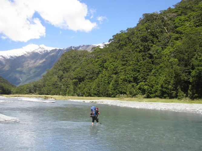 Cours et ascension du Mont Aspiring en Nouvelle-Zélande